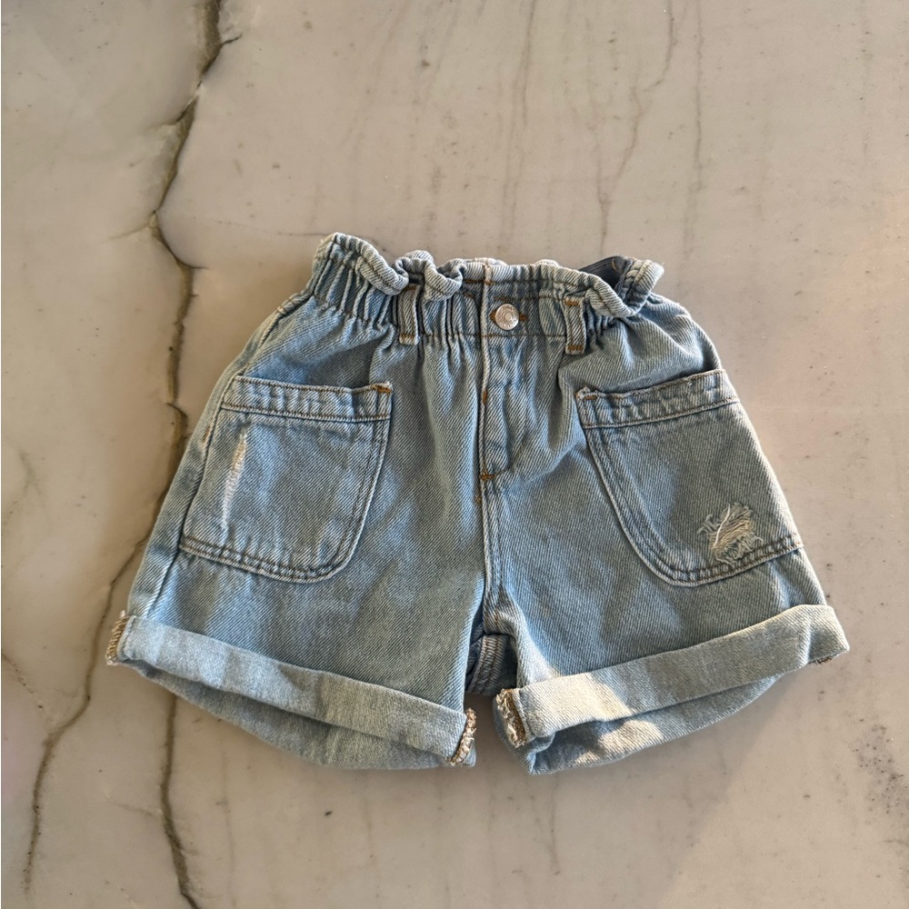 Zara Toddler Denim Shorts - 12-18 months